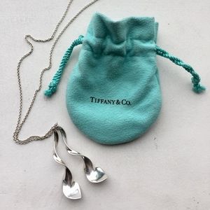 Tiffany & Co Frank Gehry Double Orchid Necklace